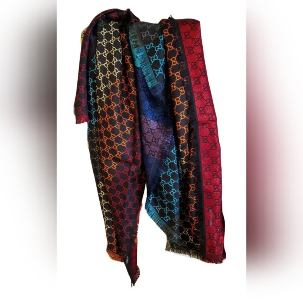 Gucci GG Rainbow Shawl